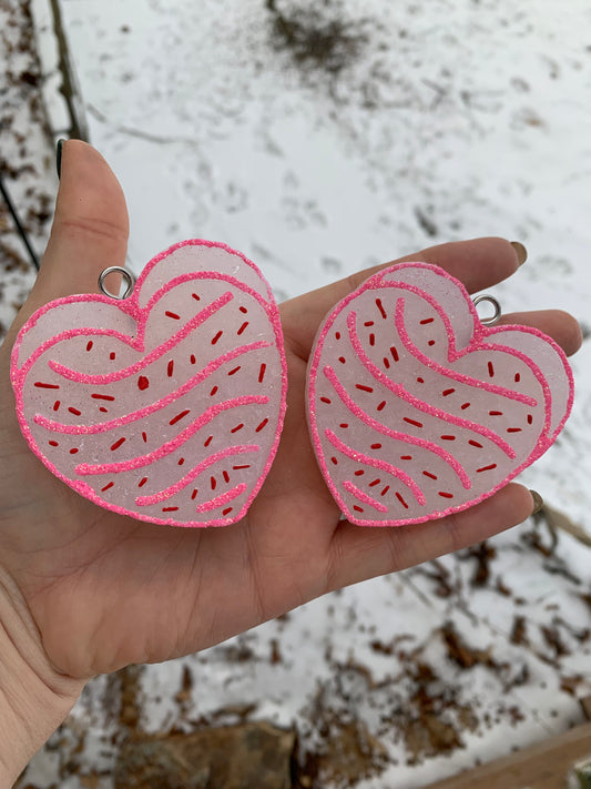 Heart Vent Clips (Peppermint)